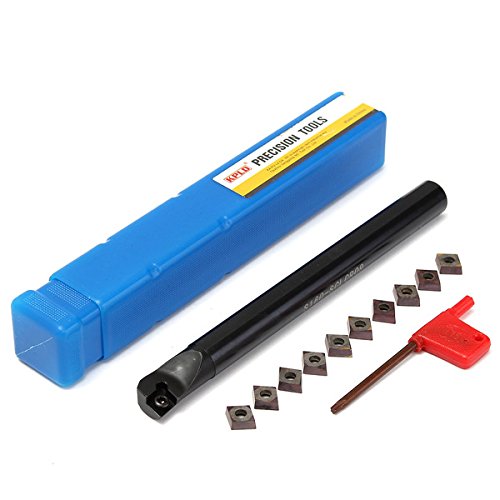 S16Q-SCLCR09 16x180mm Drehmaschine Bohrloch Drehen Werkzeughalter mit 10pcs CCMT09T3 Einsätze