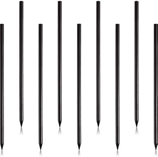 40 Pieces Vintage Wood Hair Sticks Pencil Hair Sticks Chopstick Hair Clip Long Hairpins, Chinese Hair Chopsticks for Women and Girls Bun Hairstyles Decorative Holder, Black