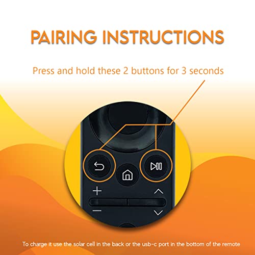 2021 Model Bn59-01385A Replacement Remote Control For Samsung Smart Tvs Compatible With Neo Qled, The Frame And Crystal Uhd Series #TOP2