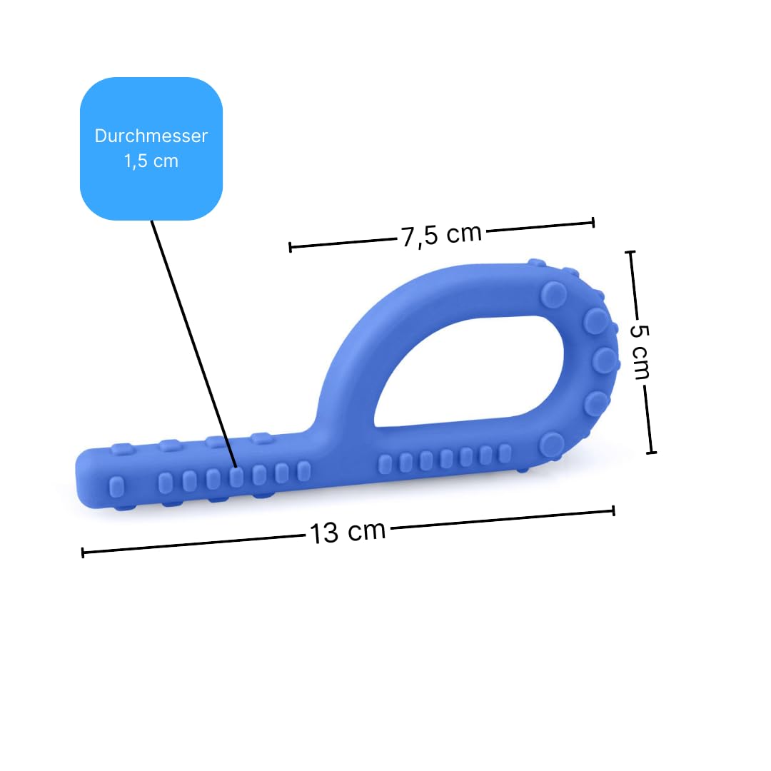 ARK Grabber Standard en lisse ou texturé avec facilité d'utilisation pour les enfants grâce à sa forme en anneau, avec instructions ATC (français non garanti), fonction motrice de la mâchoire