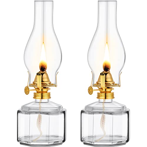 Tuanse 2 Pcs Chamber Oil Lamp