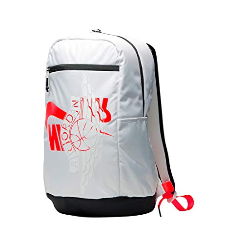 NIKE JORDAN REMIX BACKPACK WHITE/INFRARED 9A0167 001 [並行輸入品]