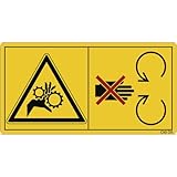 Basis-Mengeneinheit: Stück, Breite in mm: 116, Erkennungsweite in m: 0, Gewicht in kg: 0,00261, Grundfarbe: Gelb, Höhe in mm: 60, Material: Folie, Mengeneinheit: Bogen