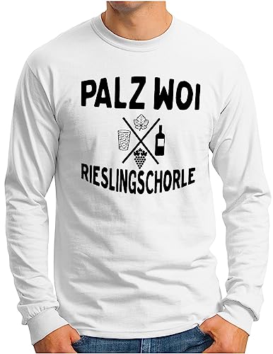 T-shirt OM3 Pfälzer Wein manches longues le cadeau idéal pour homme