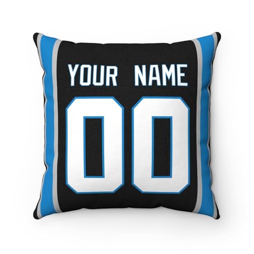Image of ANTKING Throw Pillow 2 Pack Custom Any Name and Number Personalized Gift for Men Women Boys