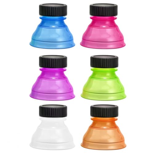 6 PZ Tappi per lattine Refresco, riutilizzabili per lattine, tappi per bevande, adattatore per lattine di soda