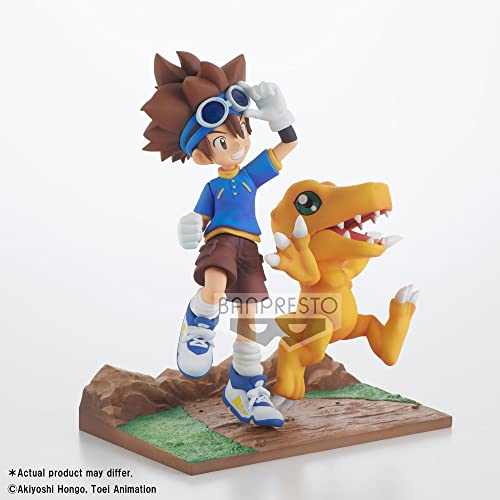 Banpresto - Digimon Adventure - Dxf - Adventure Archives - Taichi & Agumon Statue #TOP1