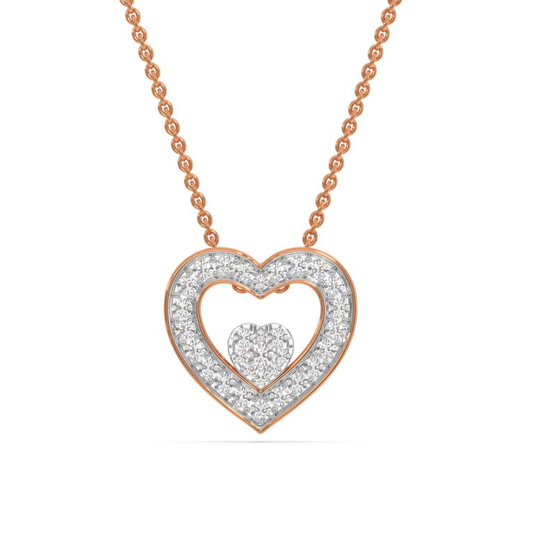 Image of KISNA JEWELS 14KT|18KT BIS Hallmark Pure Gold Pendant for Women