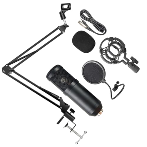 Microphone condensateur USB Mikinona pour sessions de jeux et de streaming