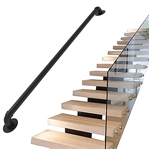 Garde-corps antidérapant en métal pour sécuriser les escaliers extérieurs
