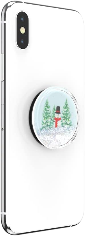 PopSockets Adhesive Phone Grip, Holder, Phone Stand, Christmas - Tidepool Snowglobe Wonderland
