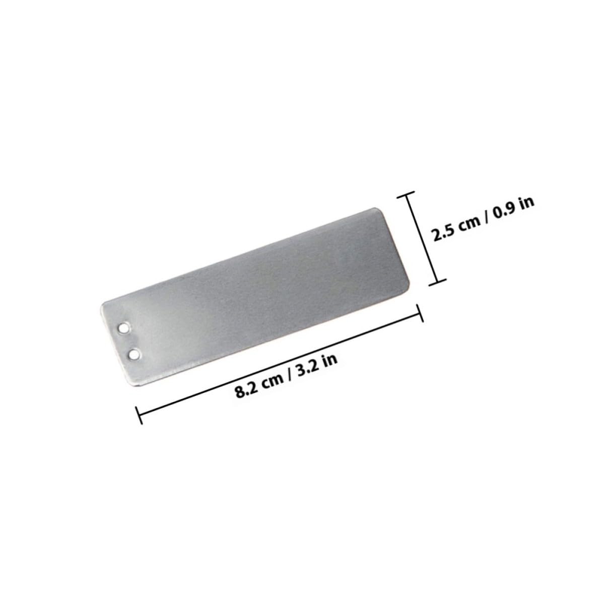100 Set Etichetta per Piante in Alluminio Segnapiante Metallico