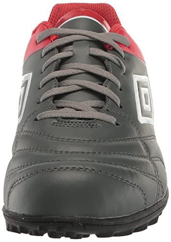 Umbro Men's Classico Xi Tf Soccer Turf Shoe, Gunmetal/Red/White, 13 #TOP1