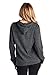 Tough Cookie Women’s Hoodie Pullover – Long Sleeve Lightweight Triblend Muscle Girl Print Casual Hooded Sweatshirt Top Charcoal M