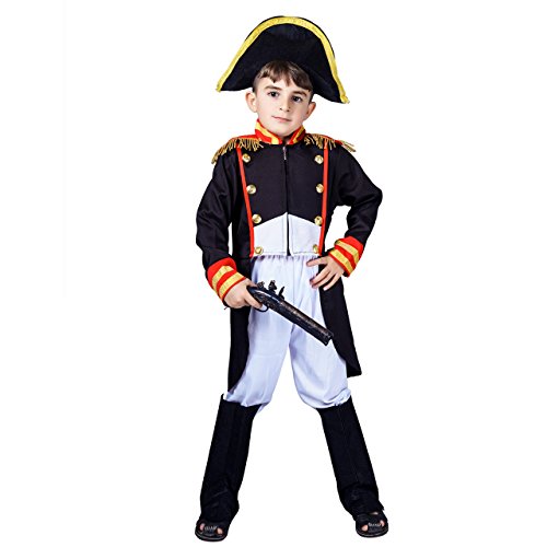 Disfraz Infantil Napoleón Azul Rojo Amarillo