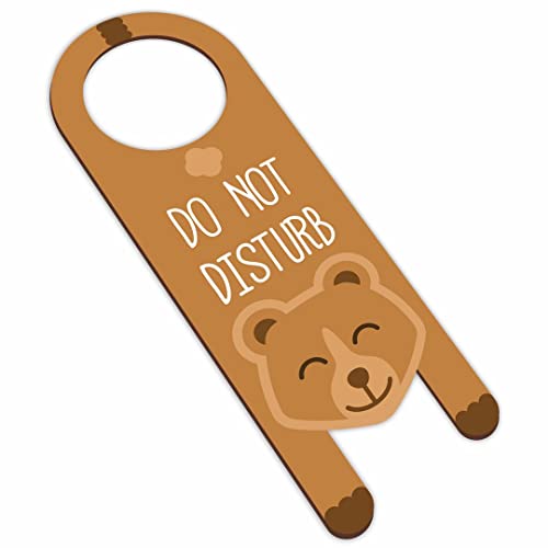 Image of KREEPO Do Not Disturb MDF Door Sign Hanger Size(24cm x 8.5cm) kr59