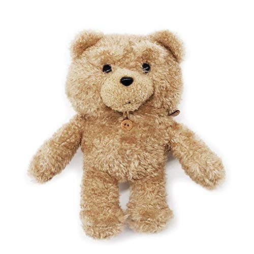 SGVAHY Fluffy Case Compatible with Airpods 1&2, Cute Bear Soft Fur Furry Kawaii Fun Cool Mini Airpods Cover Case with Keychain Wireless Charging BoxÂ Airpods 1 & 2 (Bear Khaki)