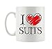 Produktbild I love Suits How I met your Mother Fun Tasse