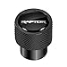 iPick Image for Ford F150 Raptor Black Easy-Grip Aluminum Tire Valve Stem Caps