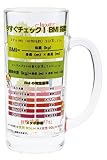 サンアート ビアジョッキ BMI指数チェックジョッキ