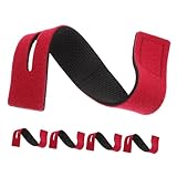 HANABASS 5 Stück Angelstab Gurte Mit Schnellverschluss, Verstellbare Elastische Angelstab Gurte, Angelzubehör Zum Befestigen Von Stangen