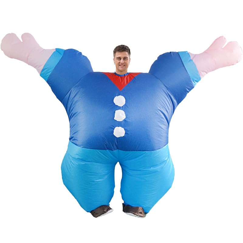 Costume géant gonflable pour adulte à gonflage rapide vêtement Halloween complet