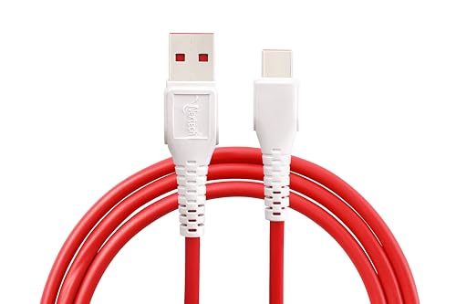 Image of Nextech USB A to USB-C 65W Super VOOC /Dash Sync & Charge Cable compatiable with Samsung, Realme, Oppo & other Smartphones, Tablets & Type C devices (1 Meter)