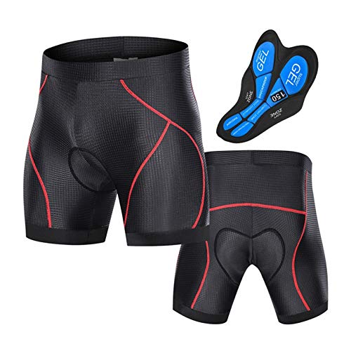 Calzas cortas para ciclismo con acolchado 3D y agarre antideslizante miniatura 3