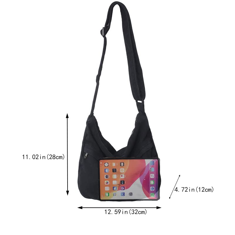 Bolso bandolera PRAGARI de lienzo para mujer miniatura 4