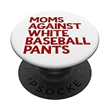 Photo Gallery moms against white baseball pantaloni da baseball da donna popsockets popgrip intercambiabile Photo Gallery moms against white baseball pantaloni da baseball da donna popsockets popgrip intercambiabile