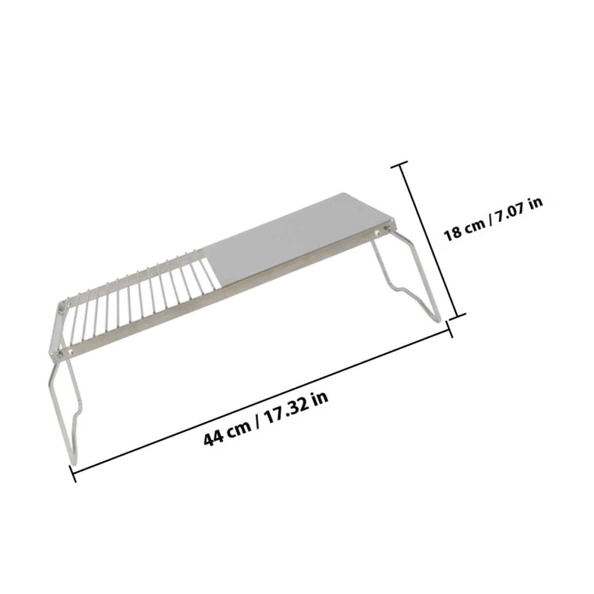 Toyvian Plancha Para Barbacoa Parrilla Portátil Estufa De Barbacoa Acero Inoxidable