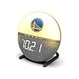 SOAR NBA Sunrise Alarm Clock, Golden State Warriors