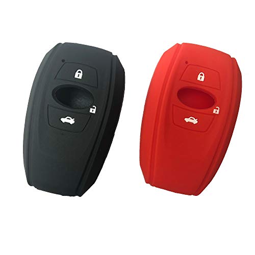 Amazon | ZIAN 【2個入れ】 スバル 車用 スマートキーカバー シリコン