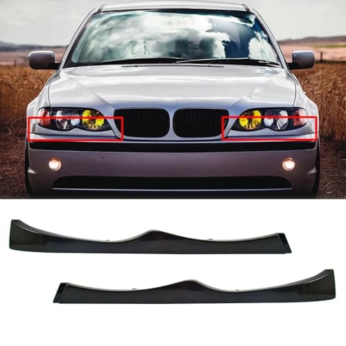 Garniture de Contour de Phare Étanche et Résistante aux UV pour BMW E46