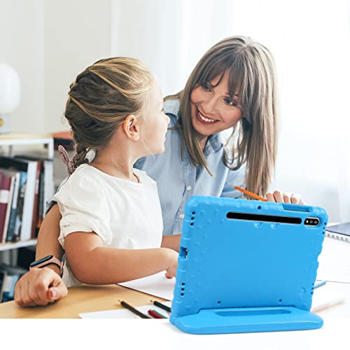 Thoreta Kids Case for Samsung Galaxy Tab S8/S7,Handle & Pen Holder, Blue by Thoreta - Used condition - Image 7