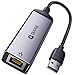 QUUGE 有線LANアダプター USB3.0 Switch 1Gbps高速通信 USB RJ45 変換 一発認識 イーサネットアダプタ ギガビット LANケーブル USB 変換アダプタ USB LAN 変換 インターネットアダプター Switch アルミ合金 ニンテンドースイッチ Windows/Mac OS/Linus等対応