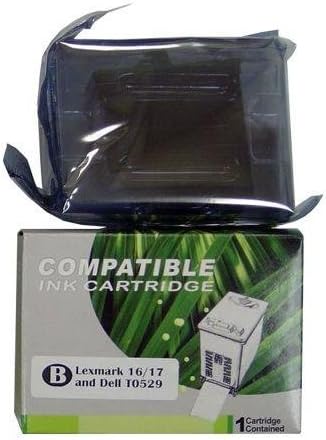 Lexmark 10N0016 (No.16), 10N0217 (No.17) Remanufactured Black Ink Cartridge