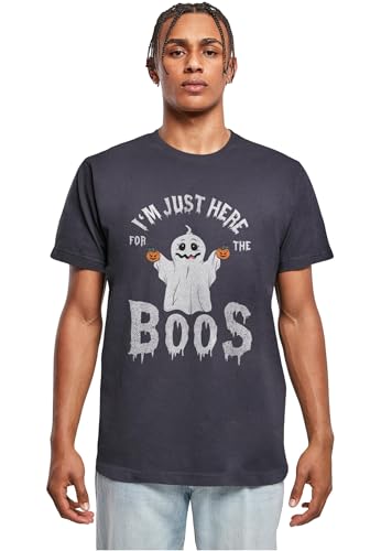 T-Shirt Homme Halloween Merchcode Mp5012436 Boos noir