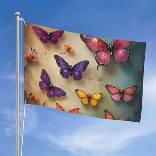 Drapeau de jardin résistant aux intempéries en polyester durable - 3