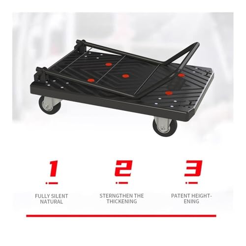 Carretilla pequeña doméstica plegable de plataforma miniatura 7