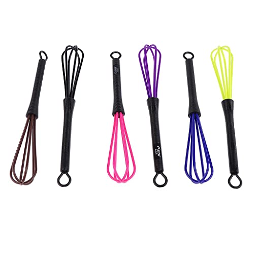 Misturador de Coloração/Tingimento de Cabelo Durável Oco 10 Peças