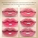 MooGlamor Clear Lipstick Color Changing Gold Foil Lipsticks with Transferproof and Retractable Pink Moisturizing Jelly Lip Stick for Women and Gift (1 Pcs)
