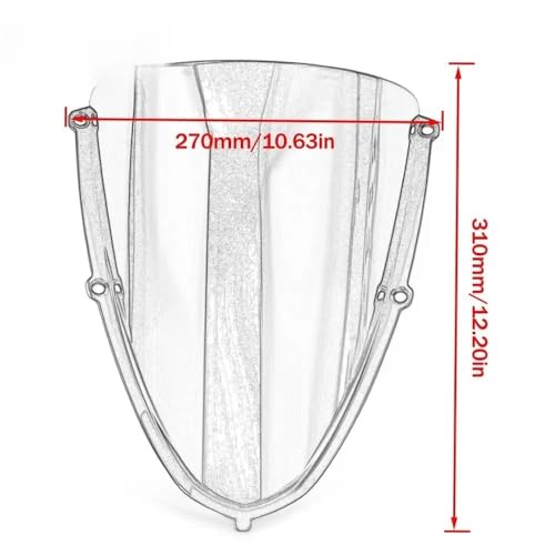 Déflecteurs De Vent RS 660 Protecteurs Haute Vitesse - 4