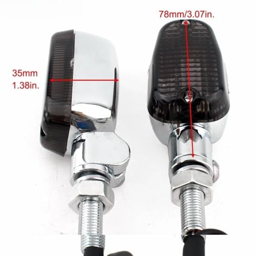 Clignotants moto avant arrière et feu pour Yamaha XJR 400 1200 - 6