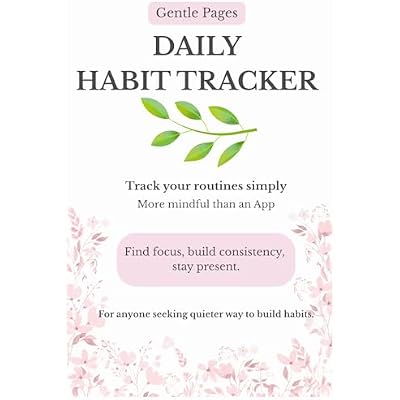 Daily Habit Log/Tracker