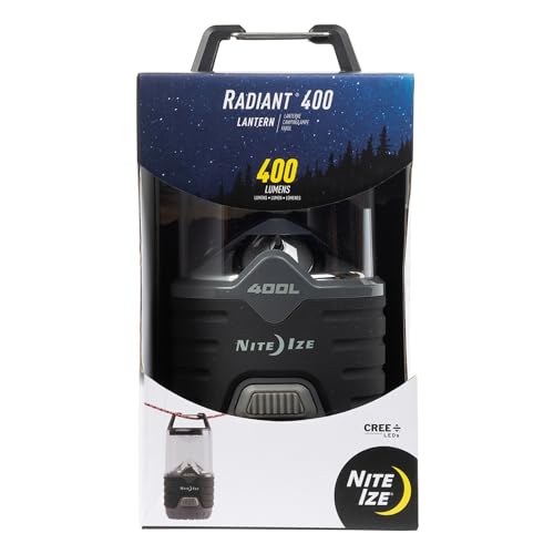 Nite Ize Radiant 400 Lantern, Radiant 400 Lumen Lantern for Campi...