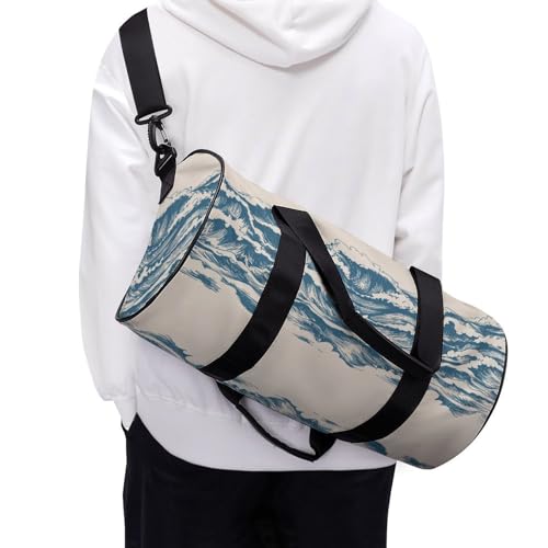 Sac de voyage vagues océaniques : la solution gain de place pour le week-end - 6