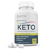 Justified Laboratories Slimming Keto ACV Pills 1275MG Formulated with Apple Cider Vinegar Keto Support Blend Alternative to Gummies 60 Capsules