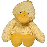 TONGSONG Plush Yellow Duck Stuffed Animal Soft Plushies Huggable Cartoon Yellow Duck Plush Toy Duck Cute Duck Animal Cuddle Gifts for Kids and Lovers 12.6 Inch