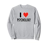 "I Love Psychology" – Herz-Therapie Sweatshirt